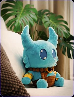 KODA plush: soft details